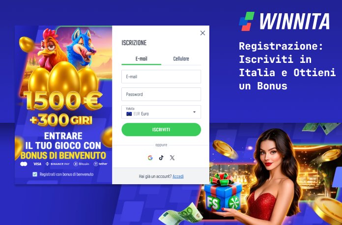 Esplora le Offerte Esclusive del Winnita Casinò Italiano Ora! a Italy