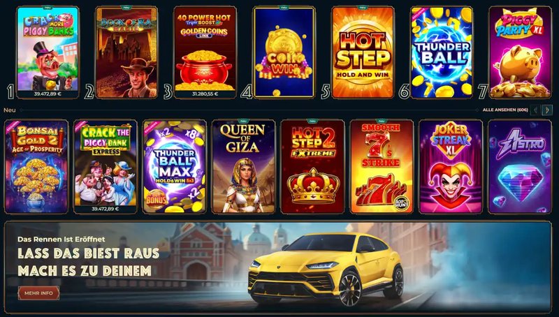 Image: Entdecke das Monsterwin Casino - Erfahre mehr über die Angebote für Deutschland